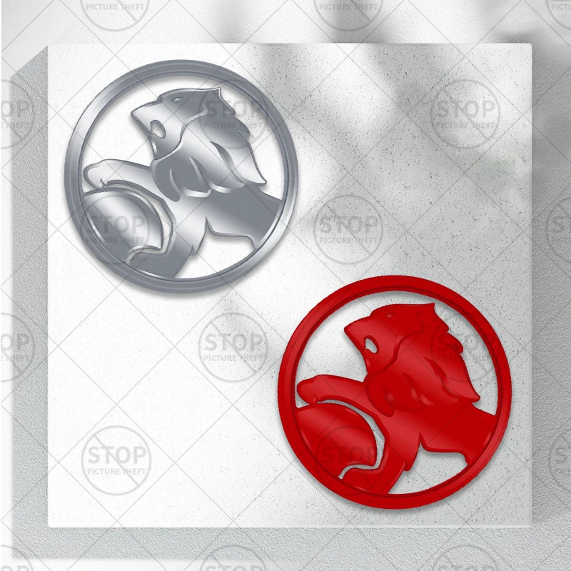 Car Sticker HSV Lion Logo 3D Decal Grille Steering Wheel Badge Rear Trunk Emblem For Holden Commodore Captiva Astra SS Cruze