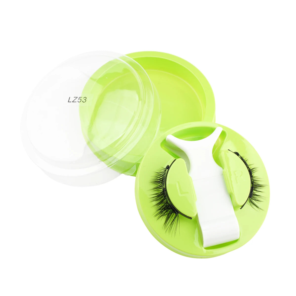 3D Magnetic Eyelashes with Tweezer – Reusable No-Glue False Lashes