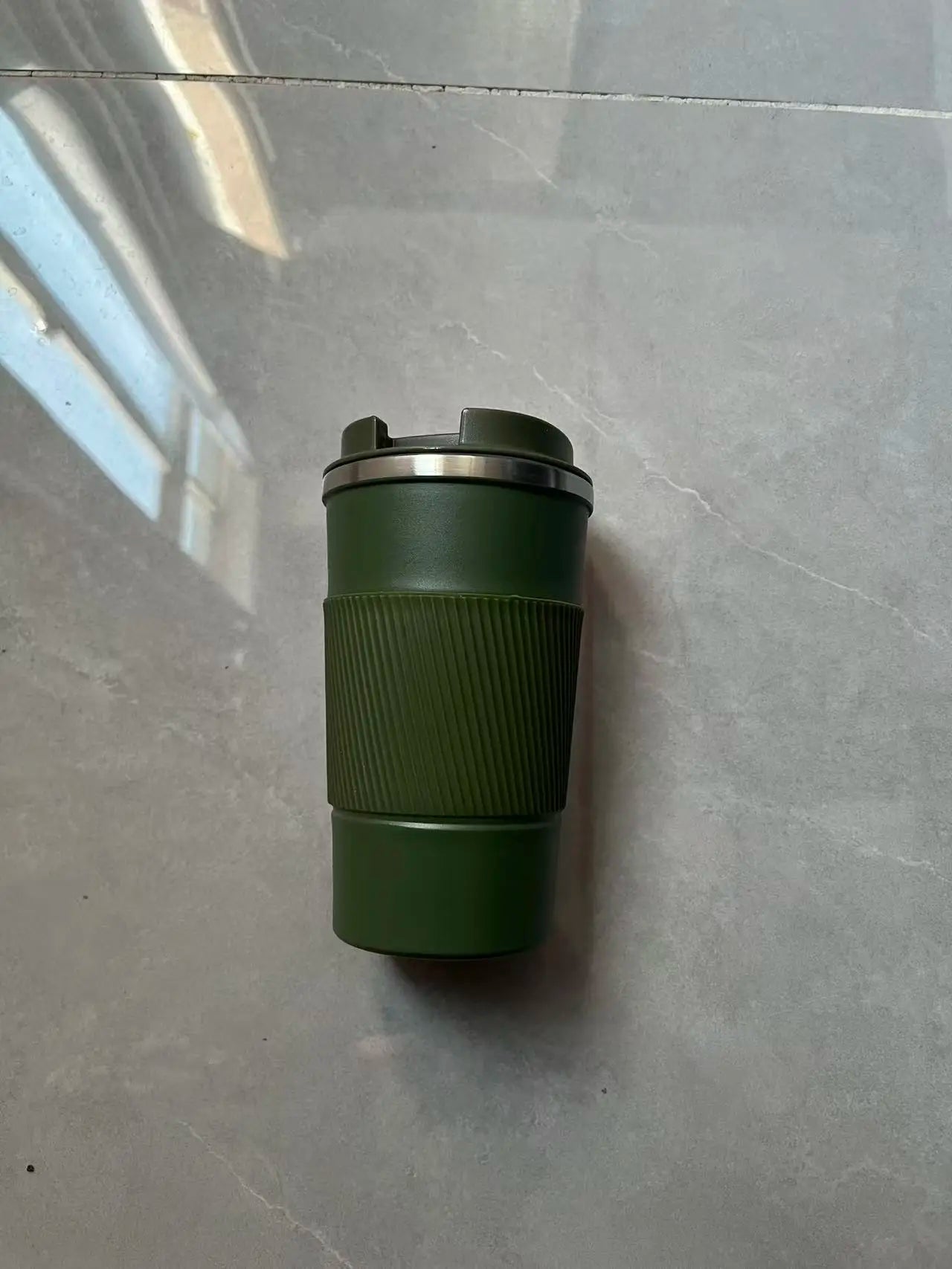 380ml/510ml Double Stainless Steel Coffee Thermos Mug with Non-slip Case Car Vacuum Flask Travel Insulated Bottle