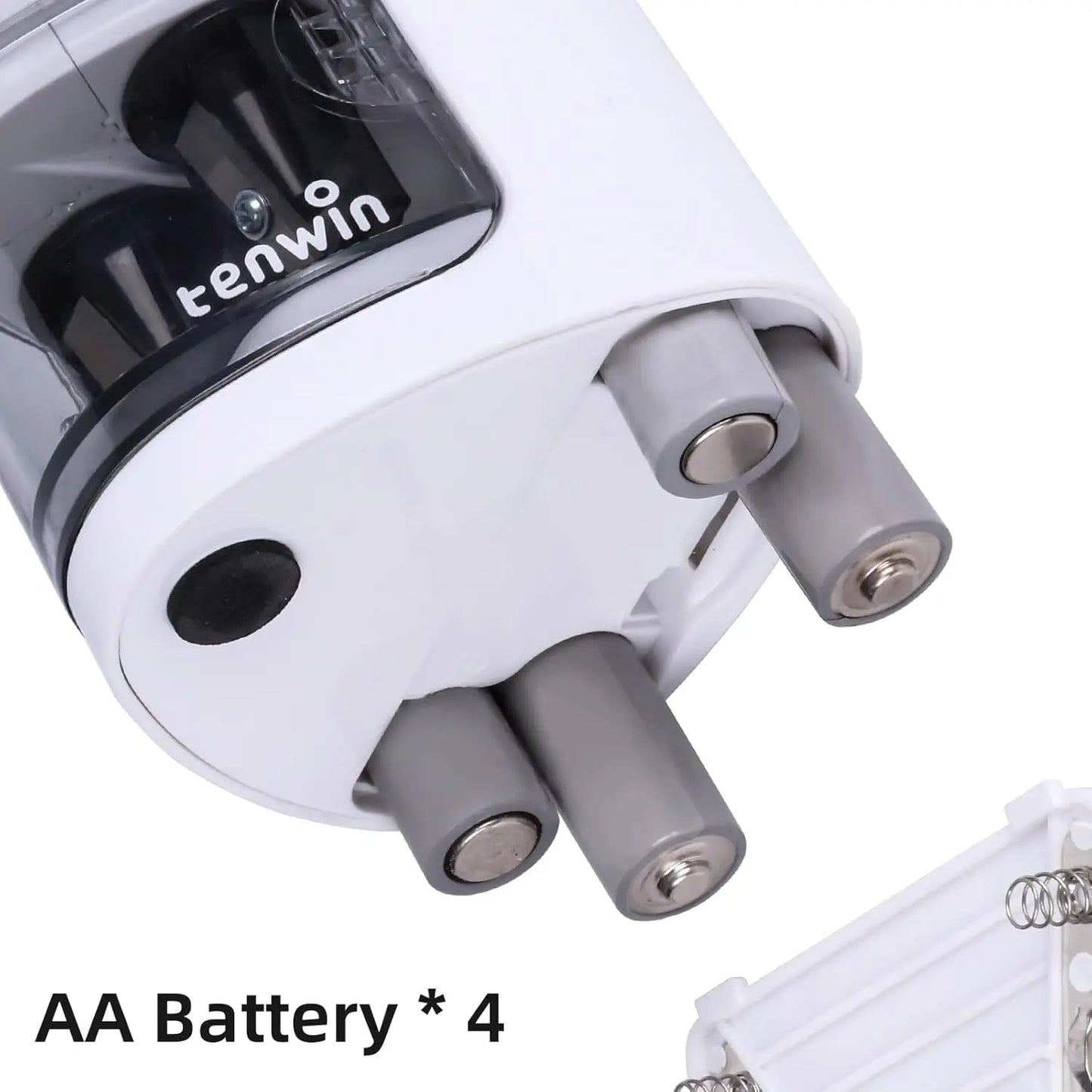 Tenwin New Two-hole Electric Automatic Pencil Sharpener Switch Pencil Sharpener Home Office School Supplies Stationery Art