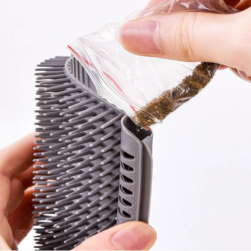Cat Corner Self Groomer Brush - Wall Mount Scratching Massager - photo 3