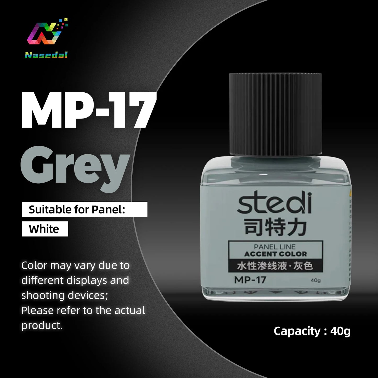 Stedi MP-07~MP-18 Weathering Acrylic Paints 40g for Gundam Military Models Panel Lining DIY Tools Kit DIY Crafting Supplies