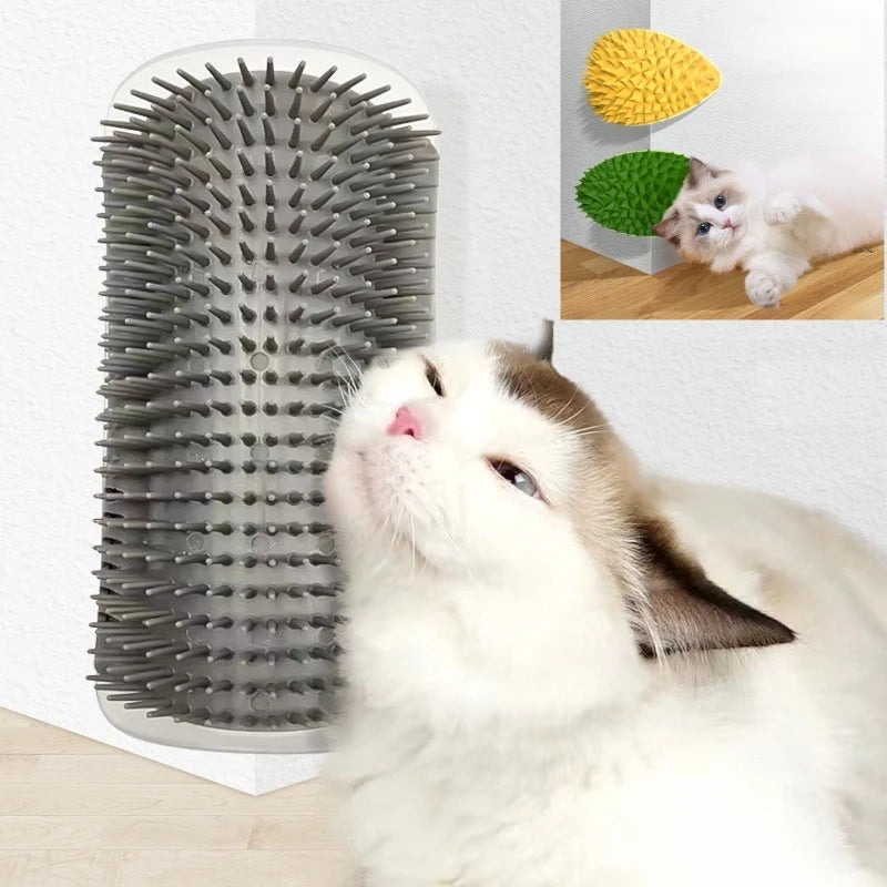 Cat Scratcher Massager Brush - Hair Removal Grooming Comb