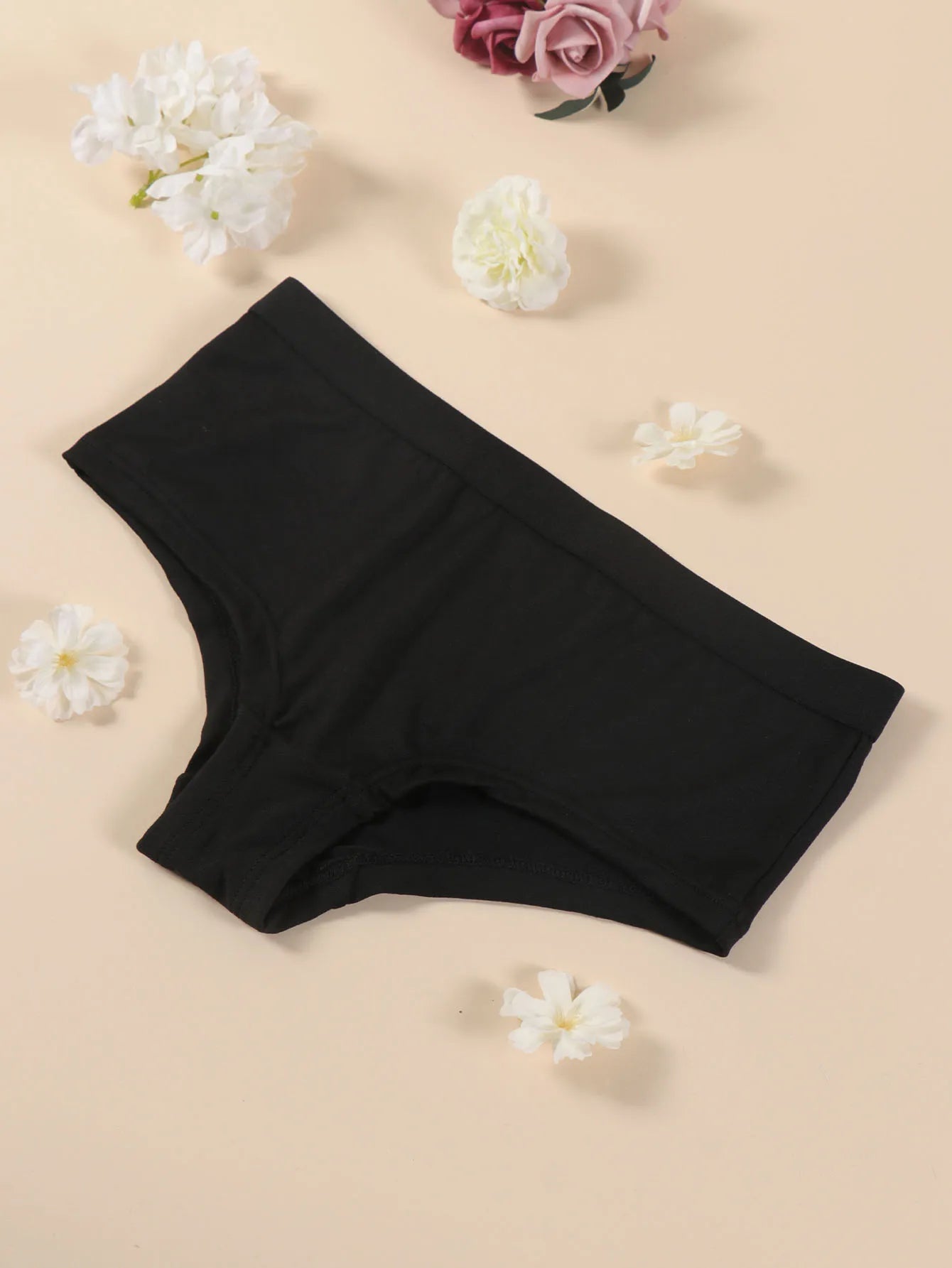 Varsbaby Hot Wife Printed Boyshort Large Size Panties Women Playful Underwear with Cheeky Letter Prints Boxer Shorts