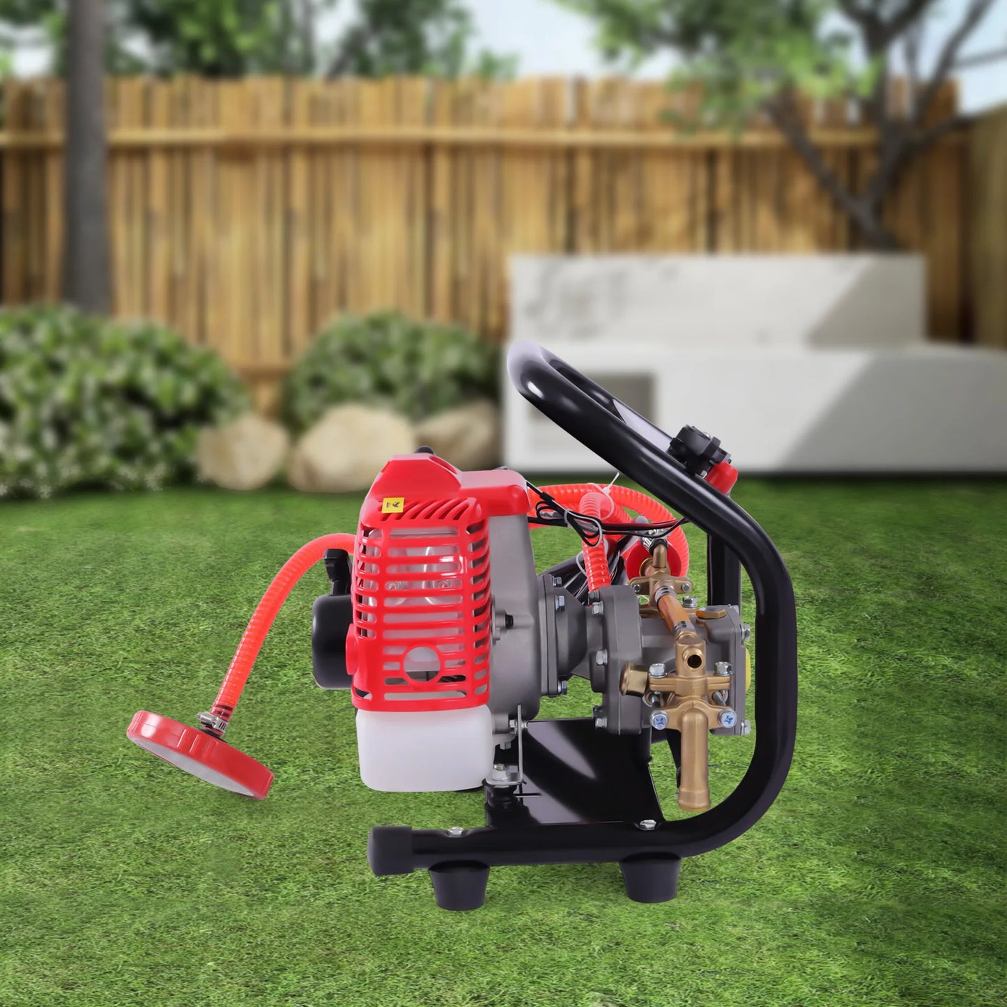 Portable 2-Stroke Power Sprayer — High-Pressure Engine Sprayer with 10m Hose