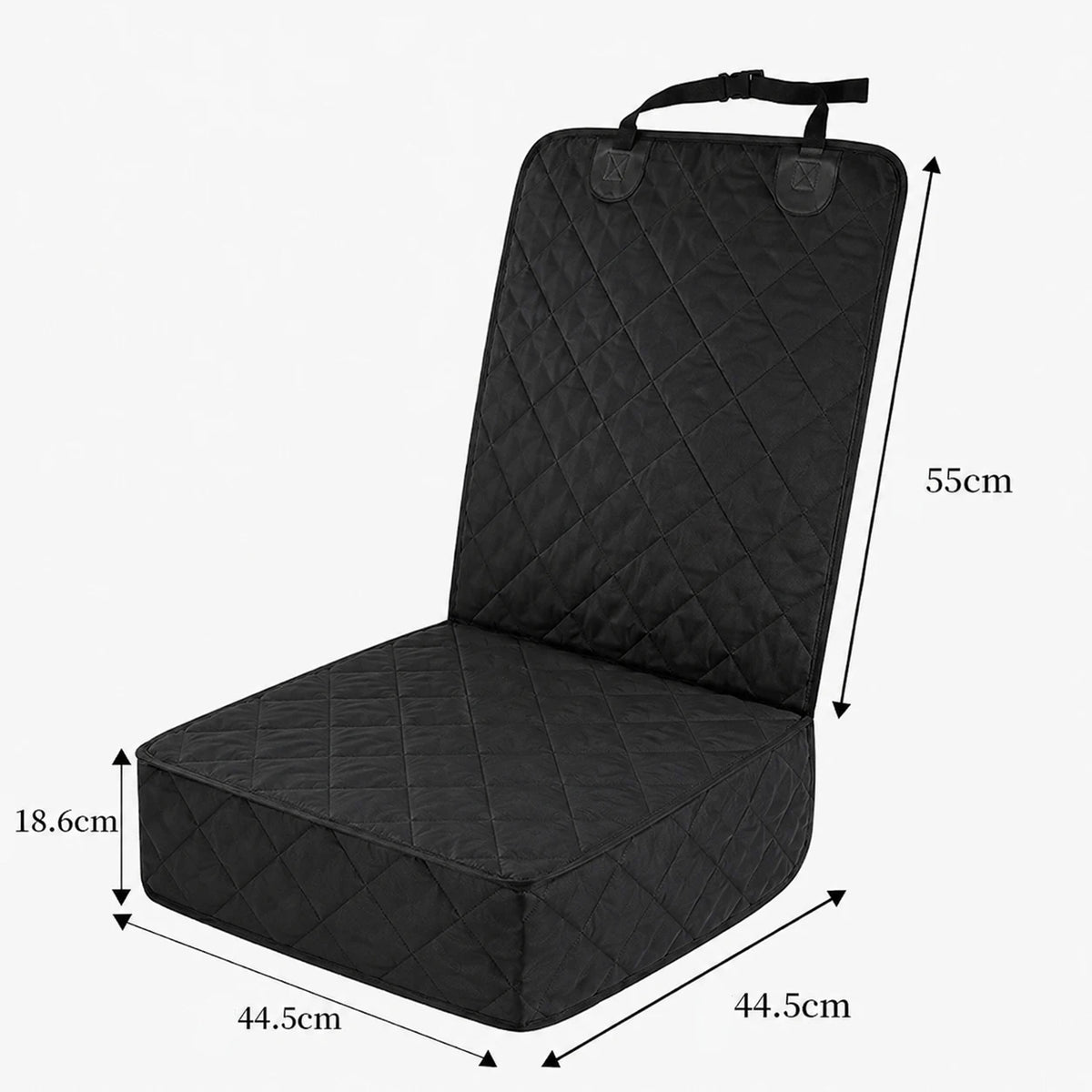 Pet Car Seat Cover - Front or Rear Bench, Waterproof – photo 7