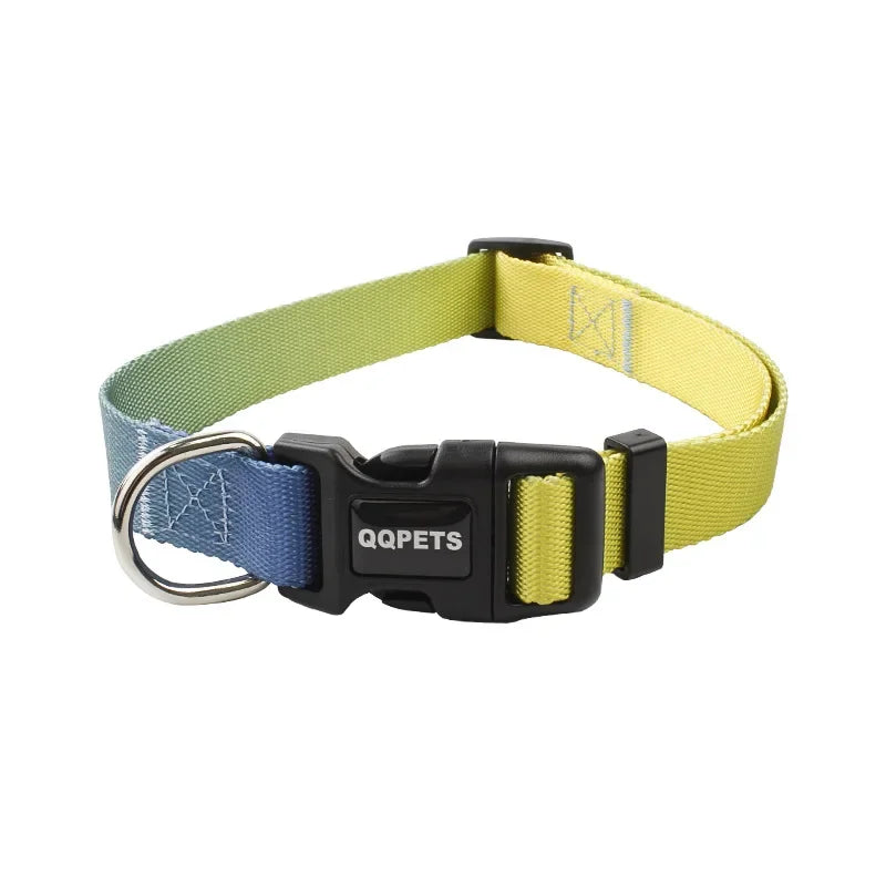 Adjustable Nylon Dog Collar & Leash Set - Quick Release Buckle - photo 9