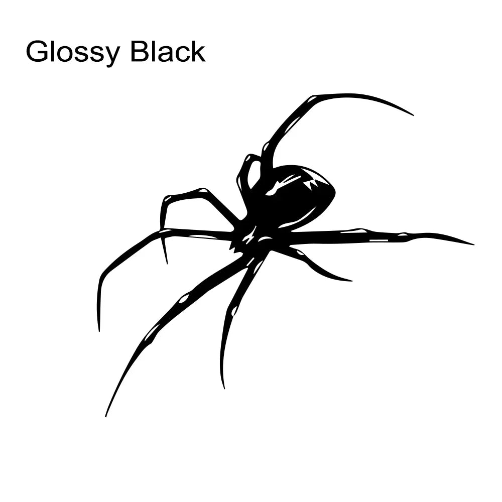 Universal Mysterious Spider Pattern Vinyl Car Stickers For All Cars Auto Body Decals Creative Tuning Accessories Art Decals
