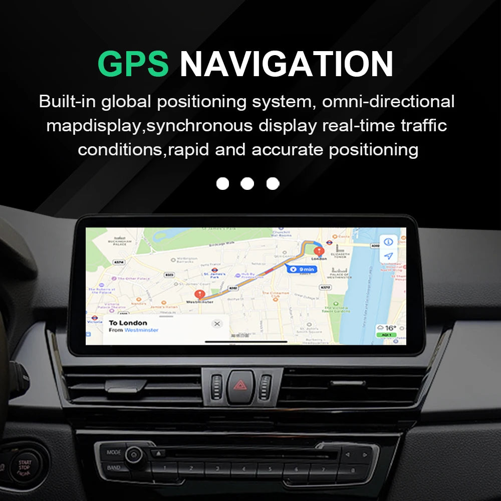 Car Stereo with Apple CarPlay & Android Auto, Compatible with BMW X3 G01 & X4 G02 (EVO System)