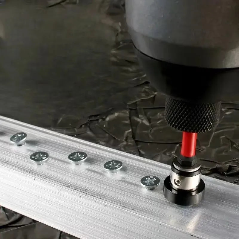 Positioning Screwdriver Bits Steel Magnetic Batch Head For Plasterboard Drywall Locating Batch Head Screws Setter Drilling Tool