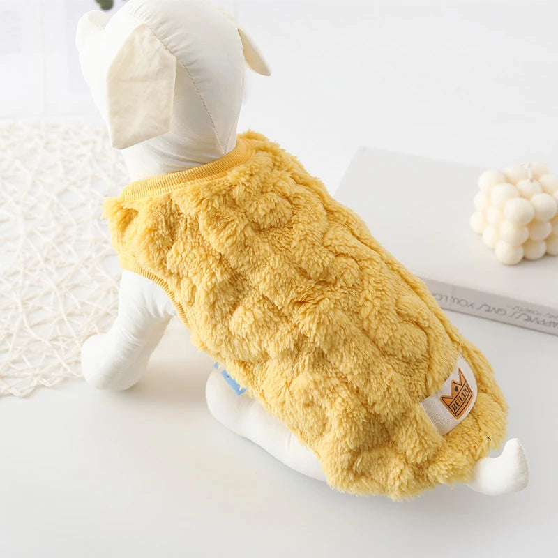 Knit Sleeve Cat and Dog Hoodie - Warm Fleece Sweater for Small Dogs - photo 5