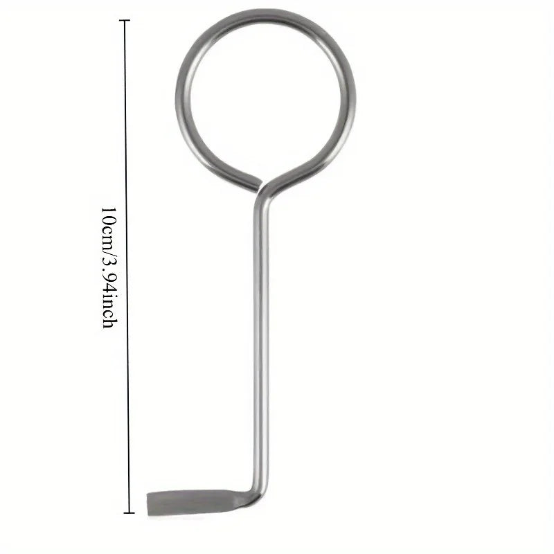 Portable Tool for Unlocking Doors Featuring A Universal Torque Wrench Suitable Outdoor Use Opening Doors When Keys Are Forgotten