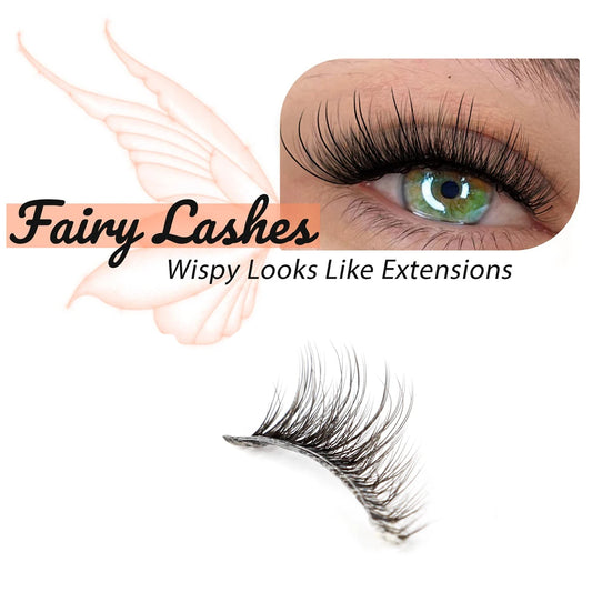 Natural 3D Mink Half Lashes - Wispy Cat Eye Style - photo 2