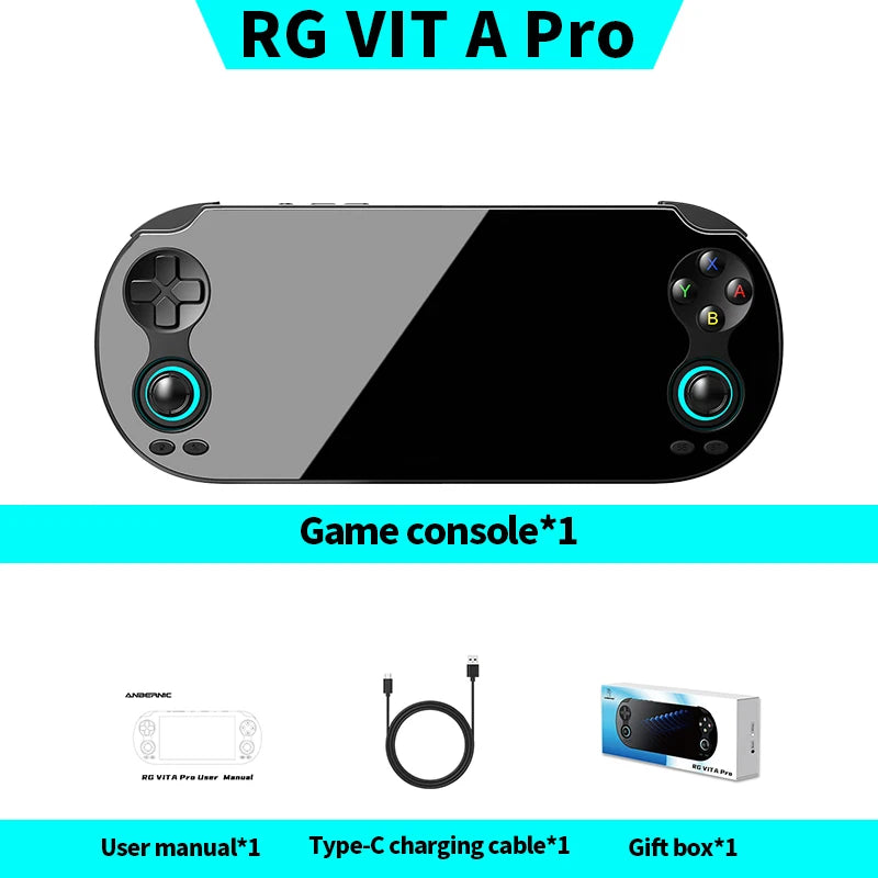 RG VITA / RGVITA Pro Handheld Game Console 5.46'' IPS Touchscreen 5000mAh Video Gaming Player Supports AI Streaming