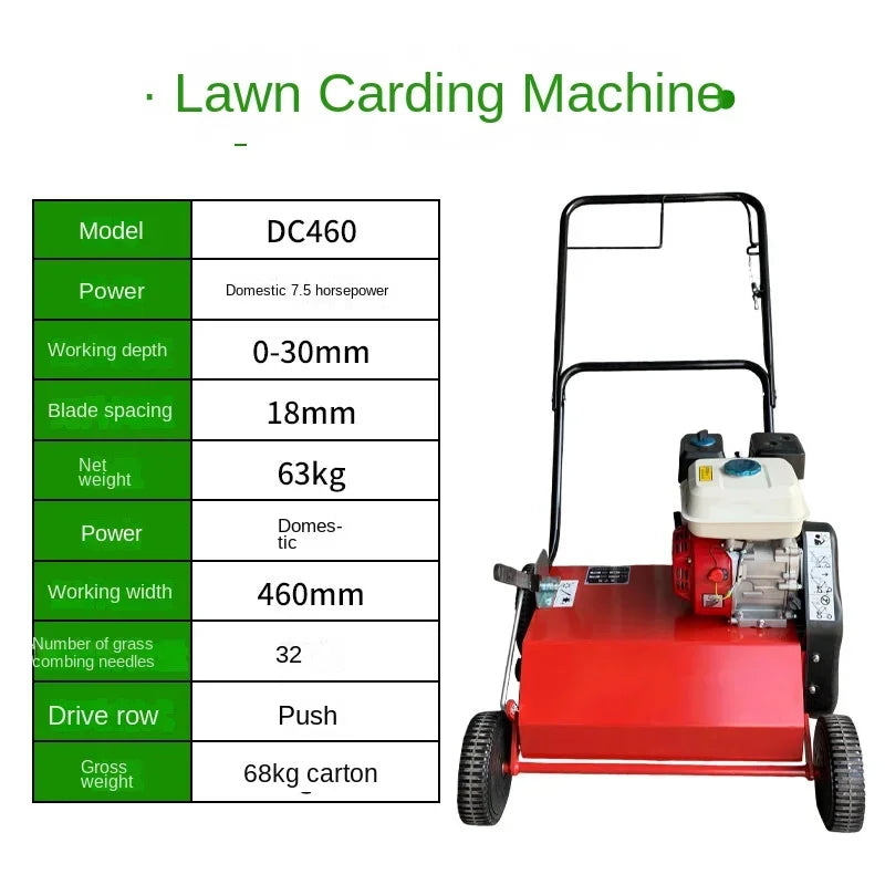 weed combing and cleaning machine