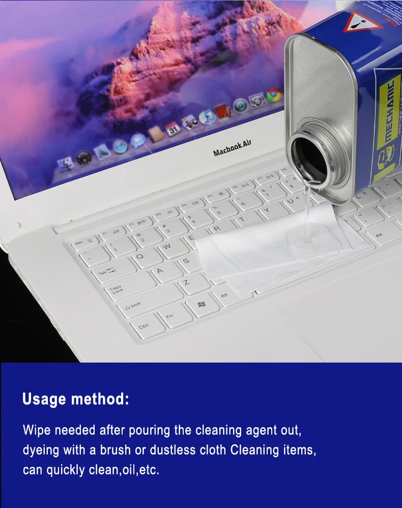 MECHANIC 950 750g Soldering Flux Clean Liquid ,Phone PCB Board Repair Degreasing Oil Cleaning Agent Soldering Stain Remover