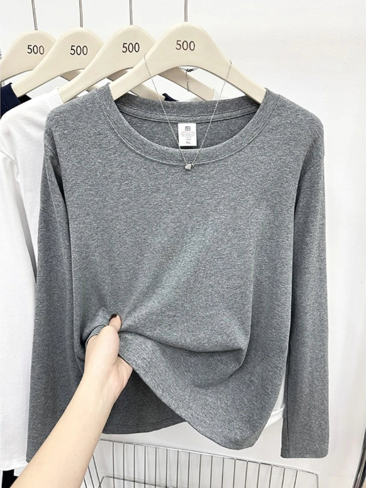 Women's long sleeve base layer tee, crew neck — view 1 of 20
