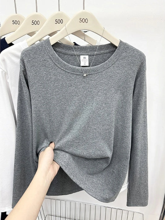 Women's long sleeve base layer tee, crew neck — view 1 of 20