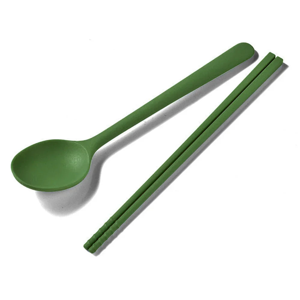 Silicone Chopsticks and Spoon Set - Dessert, Coffee and Sushi Utensils - photo 7