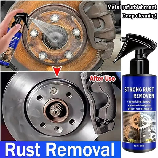 Automotive Rust Remover Spray 100ml for Car Exhaust, Wheels & Tools