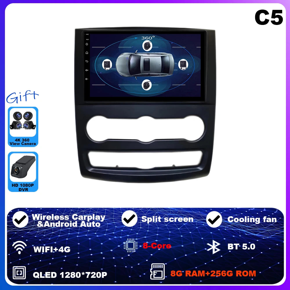 10" CarPlay+auto Android 16 For VW Crafter For Mercedes Benz Sprinter Car Radio Multimedia Video Player GPS stereo 5GWIFI+4G DSP