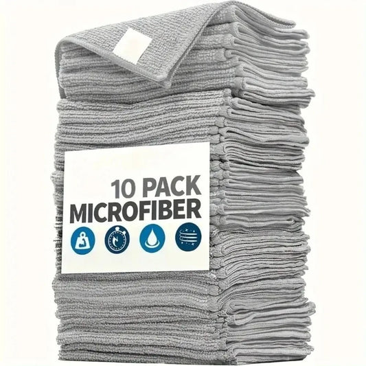 Absorbent Kitchen Cleaning Cloths - 5, 10 or 20 Pack Dish Rags