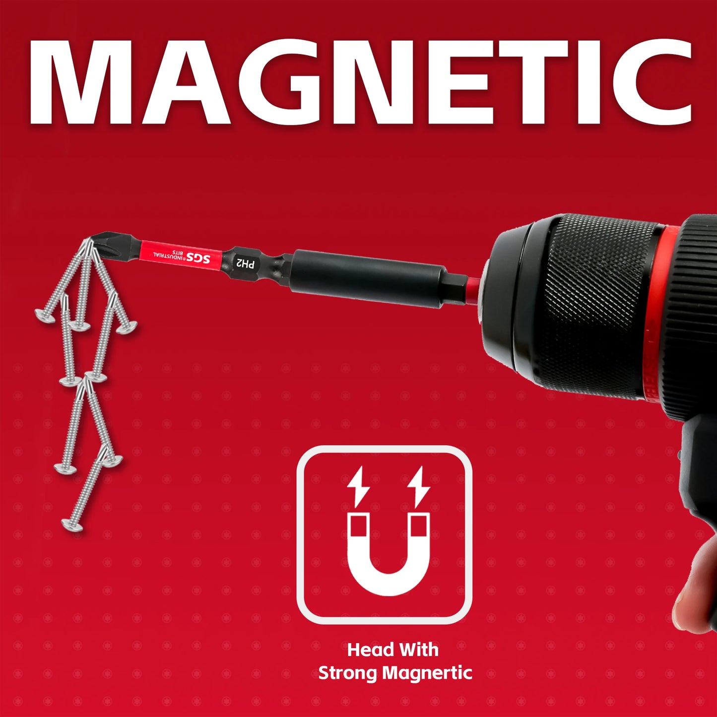 22-Piece Set of Industrial-Grade Strong Magnetic S2 Alloy Steel Screwdriver Bits, Portable Shock-Resistant Rubber Case Storage, Covering All Types Including Phillips/Flathead/Mi-Shaped/Square, Ultra-High Hardness, Rust-Proof,
