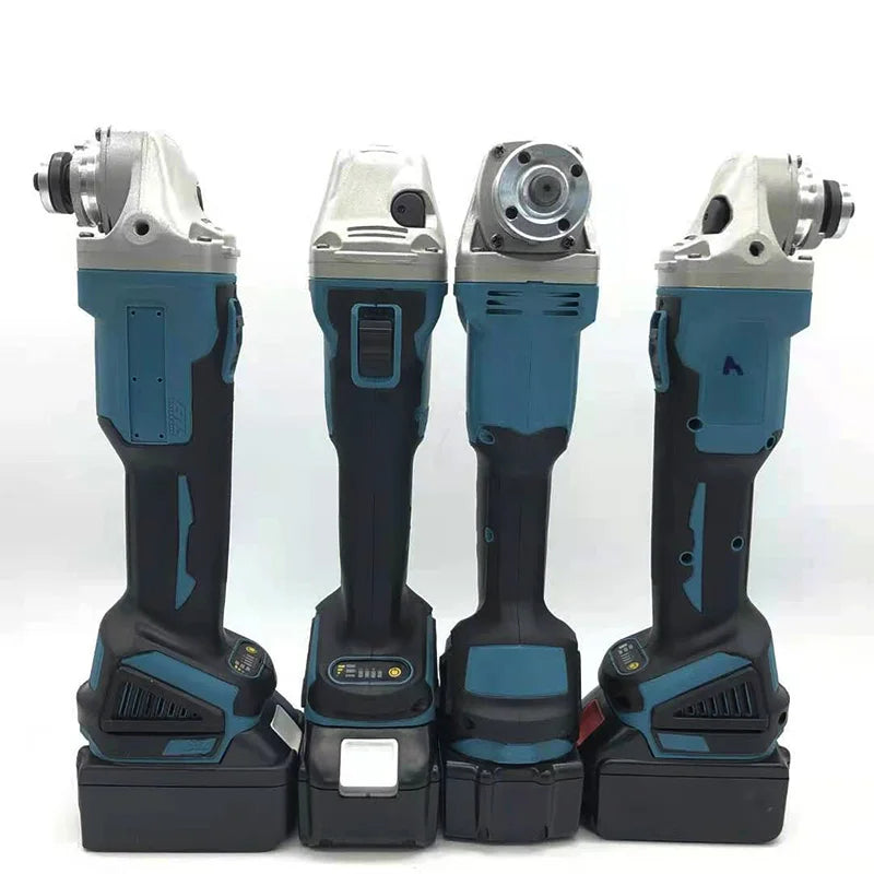 125mm Grinder Power Tool Polishing Cutting Machine For Makita 18V Battery Brushless Angle Grinder Cordless Electric Angle