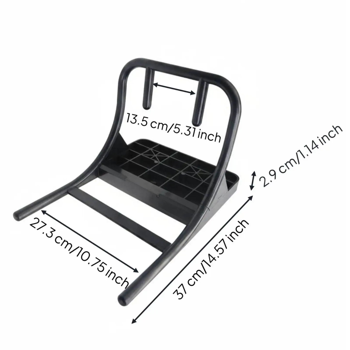 Boat Motor Mount Outboard Motor Stand Holder Marine with 4Pcs Buckles Easy Installation Heavy Duty Inflatable Boat Accessory