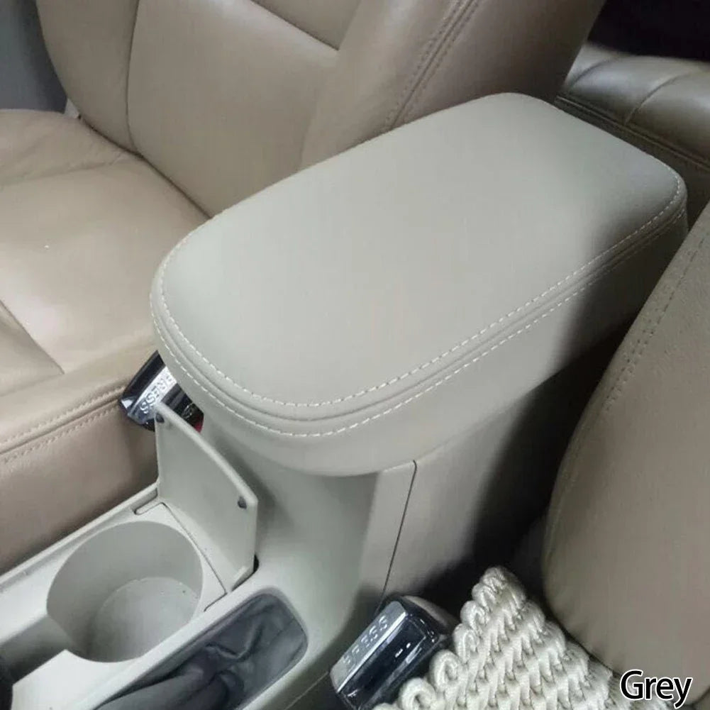 For Toyota Corolla 2007 - 2013 Car Armrest Box Center Console Lid Armrest Cover Interior Accessories Microfiber Leather Cover