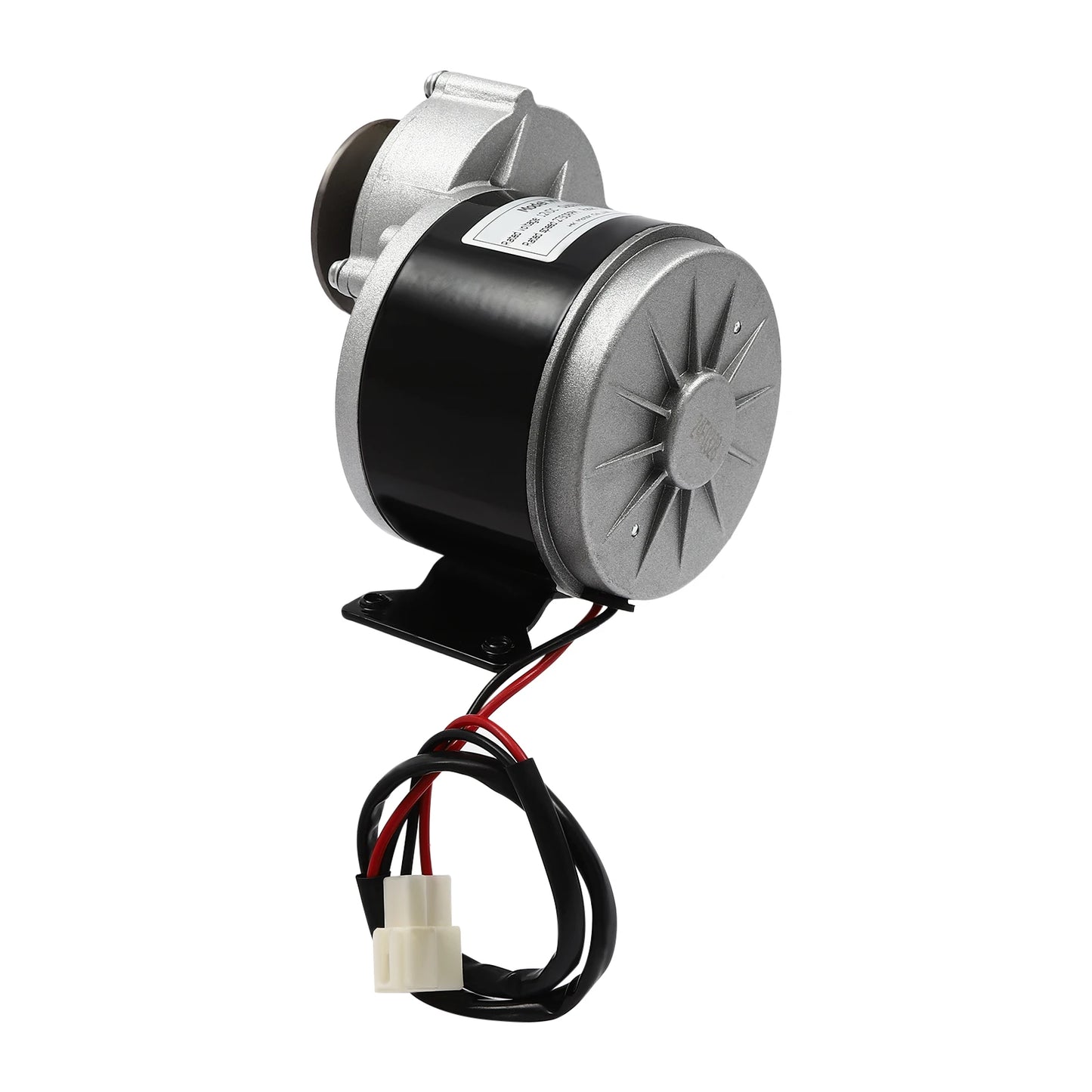 12V 250W Gear Reduction Electric Motor with Belt Pulley DC Motors Reductor for E‑bike Scooter