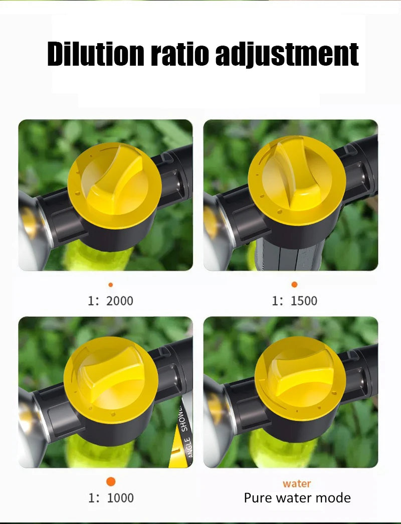 High Pressure Water Gun 10M Hose Sprayer Foam Sprinkler Garden Watering Equipment Washing Machine Car Washer Spray Nozzle
