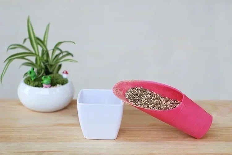 Plastic Succulent Cups Green Plants Potted Plants Gardening Tools Soil Shovels Mini Gardening Tools