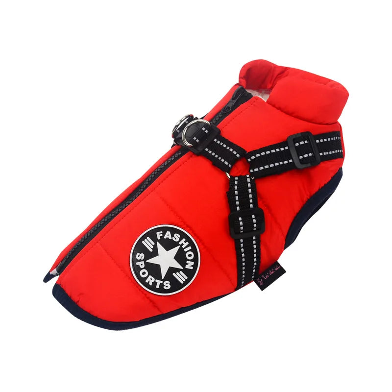 Dog Jacket Vest with Built-In Harness - Warm Winter Coat for Small Dogs - photo 10