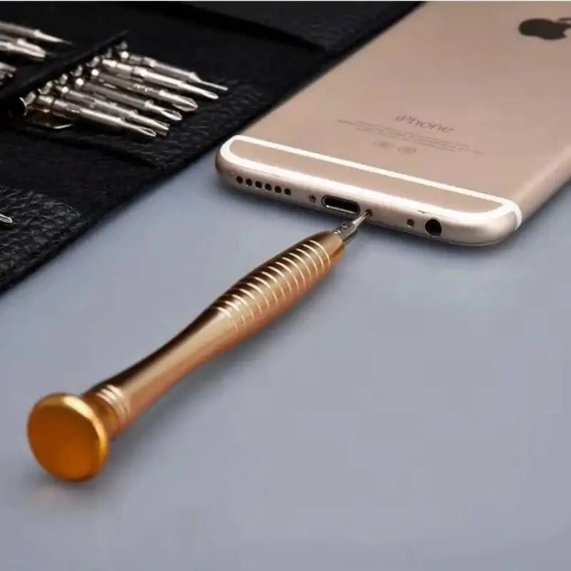 25 in 1 Mini Precision Screwdriver Magnetic Set Electronic Torx Screwdriver Opening Repair Tools Kit For iPhone Camera Watch PC