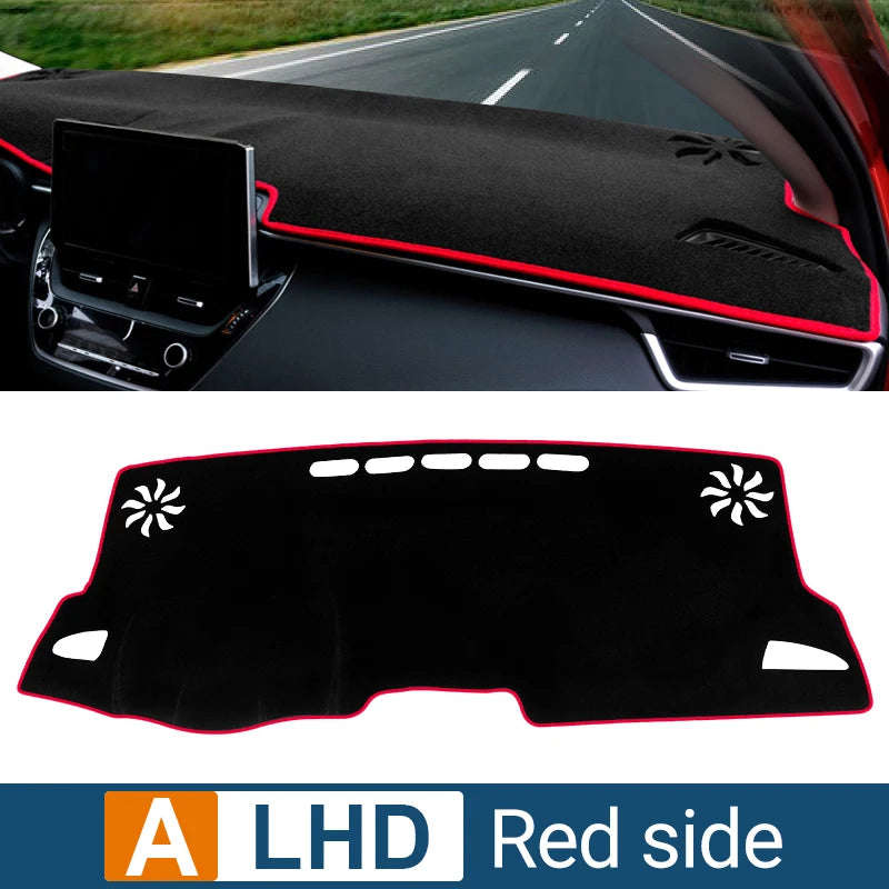 Car Dashboard Cover Avoid Light Pads Anti-UV Non-Slip Mats For Toyota Corolla E210 2019 2020 2021 2022 2023 2024 2025 Hybrid