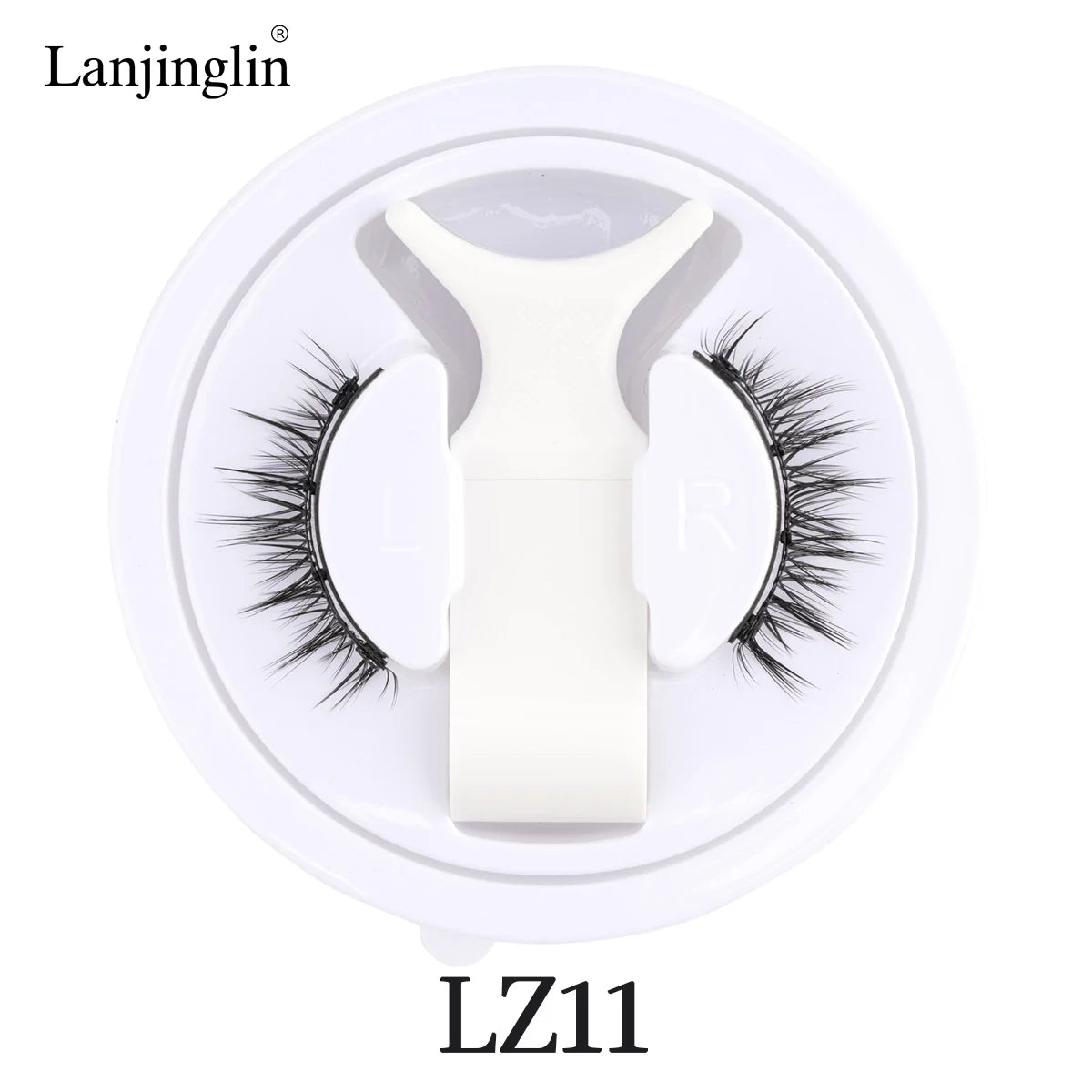 3D Magnetic Eyelashes with Tweezer – Reusable No-Glue False Lashes
