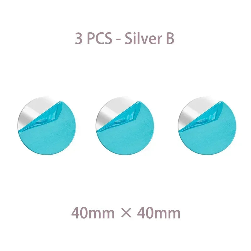 Universal Metal Plate & Metal Ring Mobile Phone Popsocket Accessories Suitable for Magnetic Phone Stands and Car Phone Holder