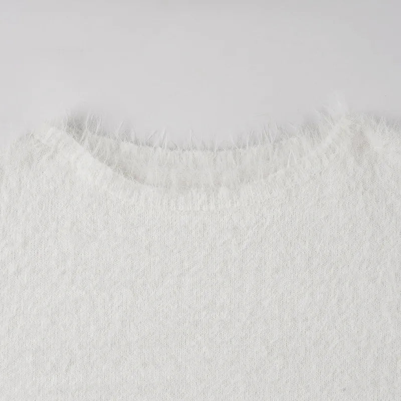 Women's Plush Loose Pullover Sweater
