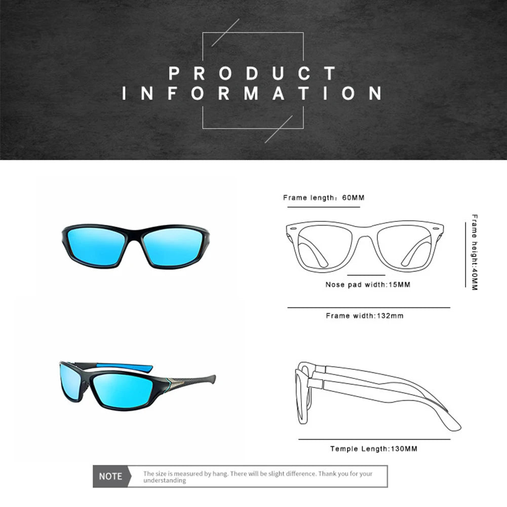 Polarized Fishing Sunglasses 2026 Men Women Sun Glasses Camping Hiking Driving Eyewear Outdoor Sports Goggles UV400 Sunglasses