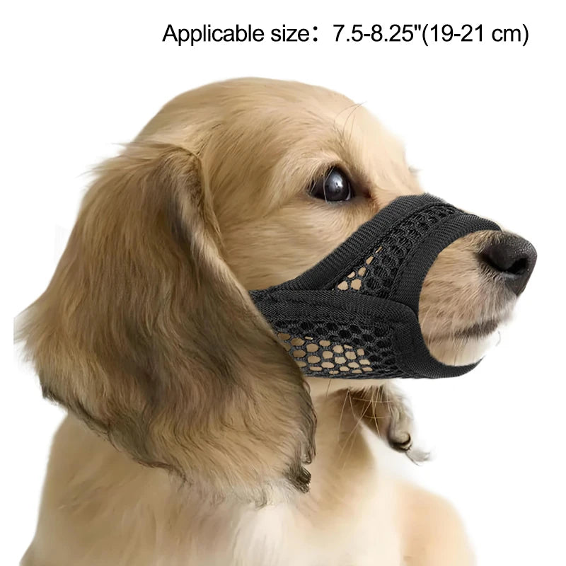 Breathable Muzzle for Short-Snouted Dogs - French Bulldog Fit – photo 8