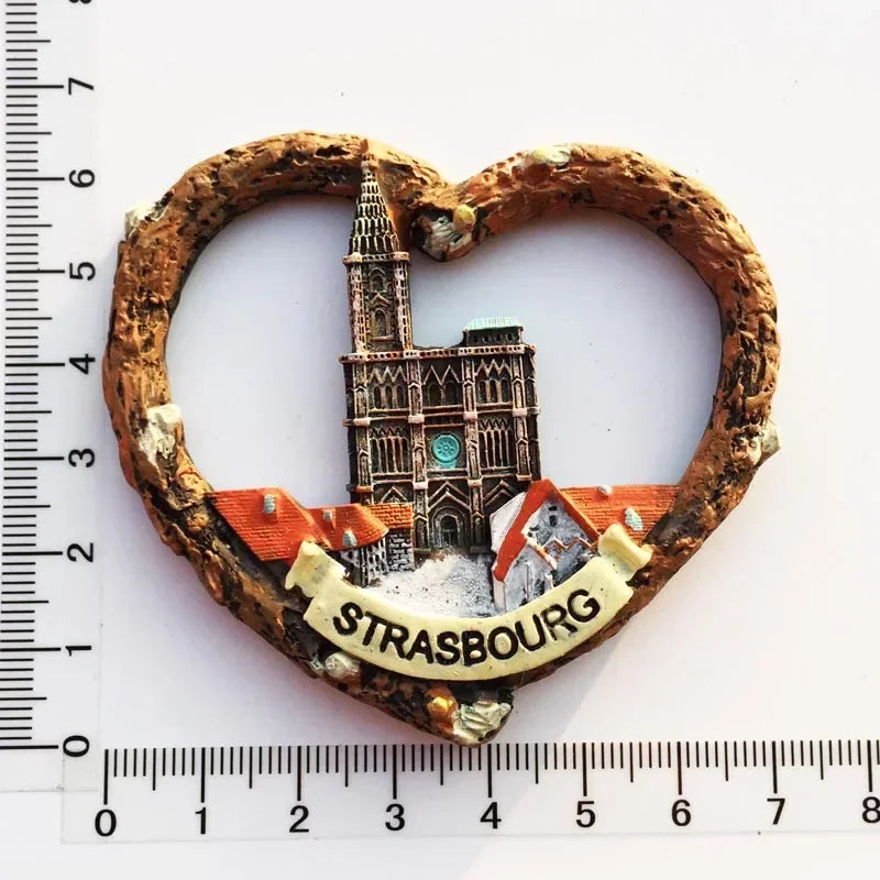 France  Paris Fridge Magnet Souvenir Carcassonne Cannes Imanes Para Riviera Arch of Triumph NICE Magnetic Stickers Home Decor