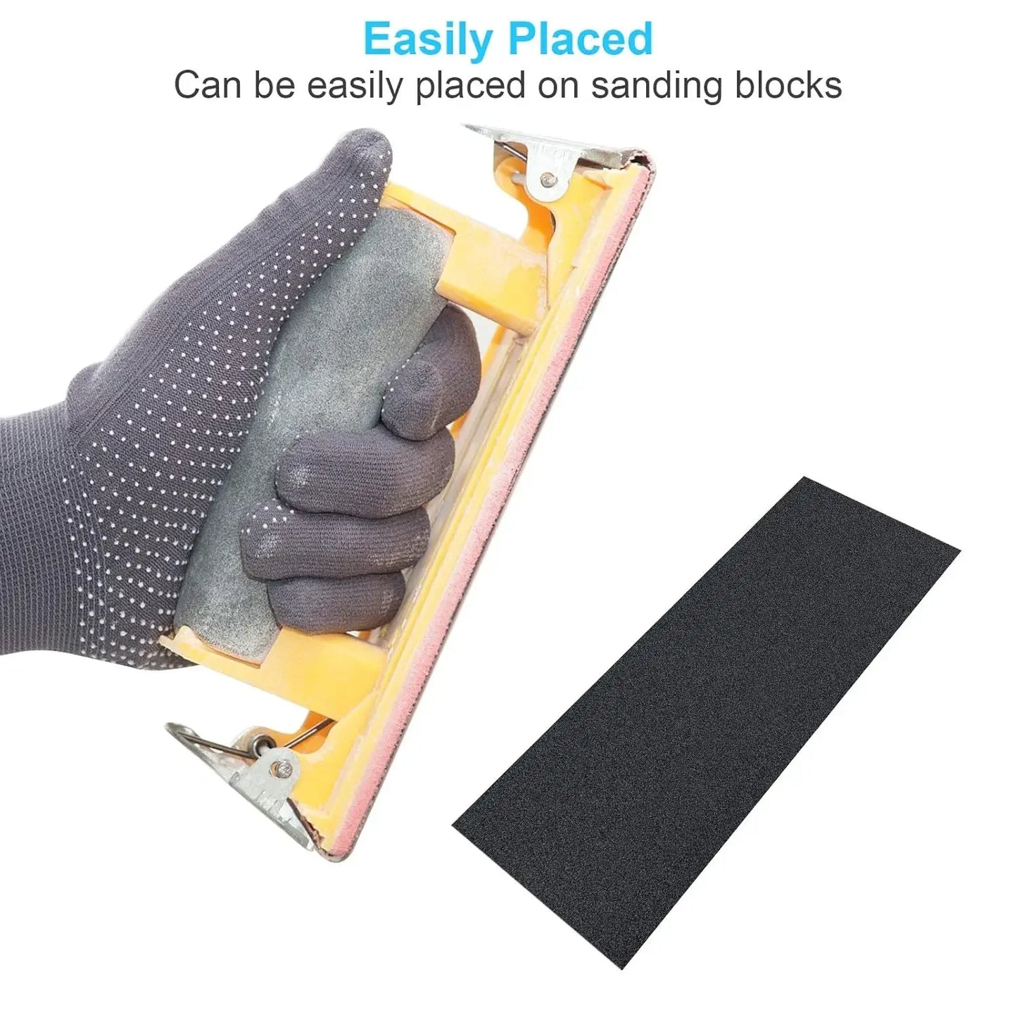 42Pcs Dry Wet Sandpaper Set, 120-3000 Grits, 9×3.6 Inch for Car Polishing, Wood Furniture Finishing & Woodworking Carving