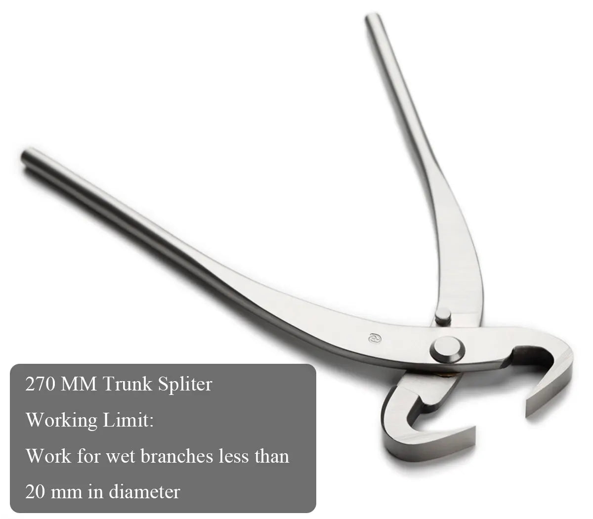 Standard Grade Trunk Splitter Root Cutter 3Cr13 Alloy Steel Bonsai Tools
