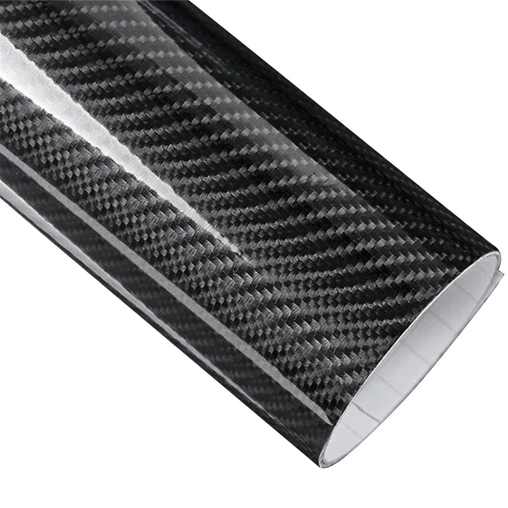 2D 3D 4D 5D 6D Gloss Carbon Fiber Vinyl Wrap Film Air Release Waterproof Sunscreen Fit For Car Motorcycle Laptop Phone Cover DIY
