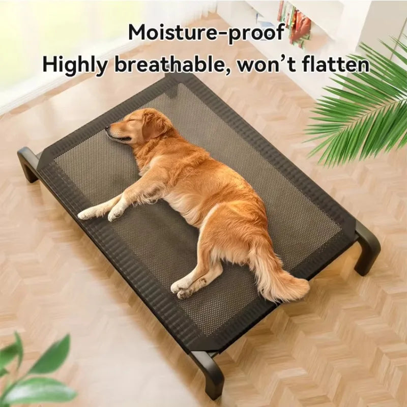 Elevated Dog Bed - Raised Summer Cot, Non-Slip & Portable – photo 5