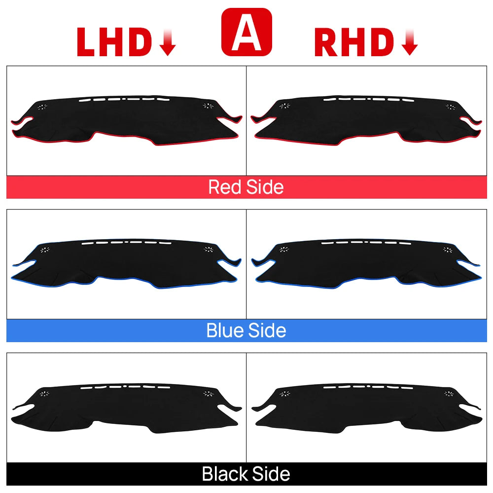 For Toyota CHR C-HR CH R 2016 2017 2018 2019 2020 2021 2022 2023 Car Dashboard Mat Sun Shade Non-Slip Pad Cover Accessories