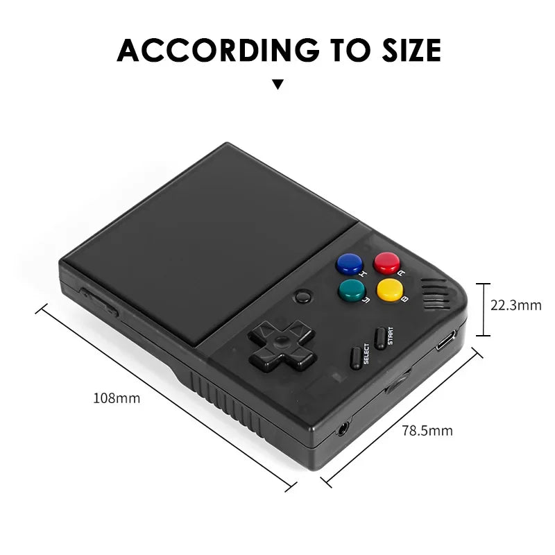 MIYOO Mini Plus Mini+ Portable Retro Handheld Game Console 3.5-inch IPS Screen childhood Classic Nostalgic Gaming Emulator