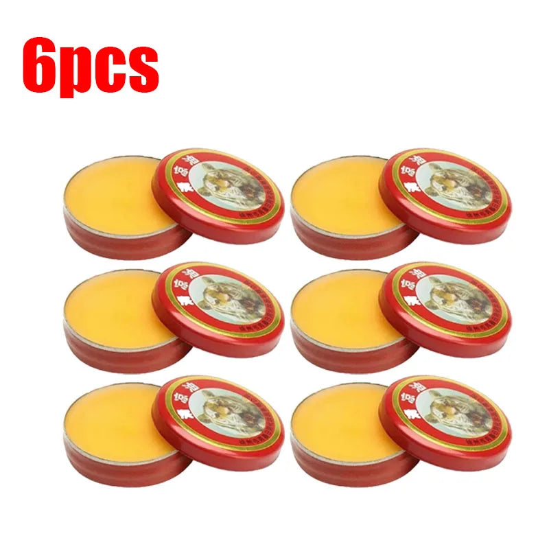 6/18/24/36pcs Tiger Balm Essential Oil Treatmentof Influenza Cold Headache Dizziness Muscle Tiger Solid Balm Ointment Fragrance