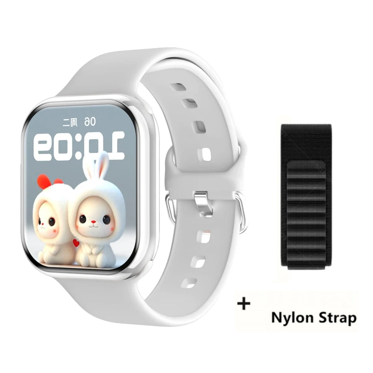 Smart Watch Series 10 – 1.9" OLED HD Screen, GPS, NFC, BT Calling, Wireless Charging, IP68 | iOS & Android | Multiple Strap Options